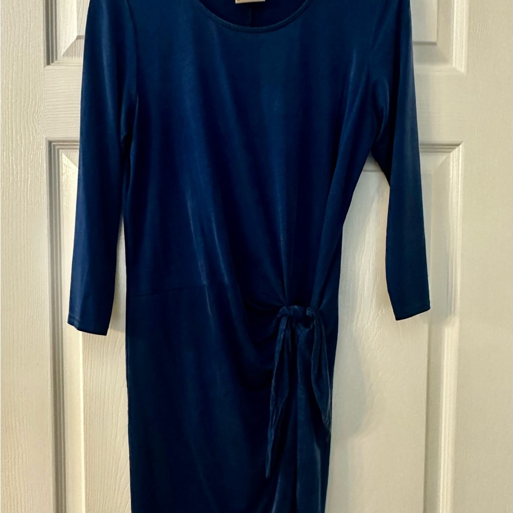 Elegant Blue Women's Dress